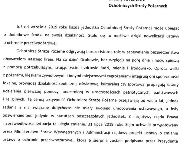 Jak napisać wniosek o dofinansowanie OSP, aby nie popełnić błędów