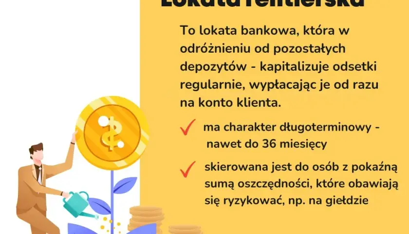 Lokata rentierska co to? Poznaj jej zalety i działanie już dziś