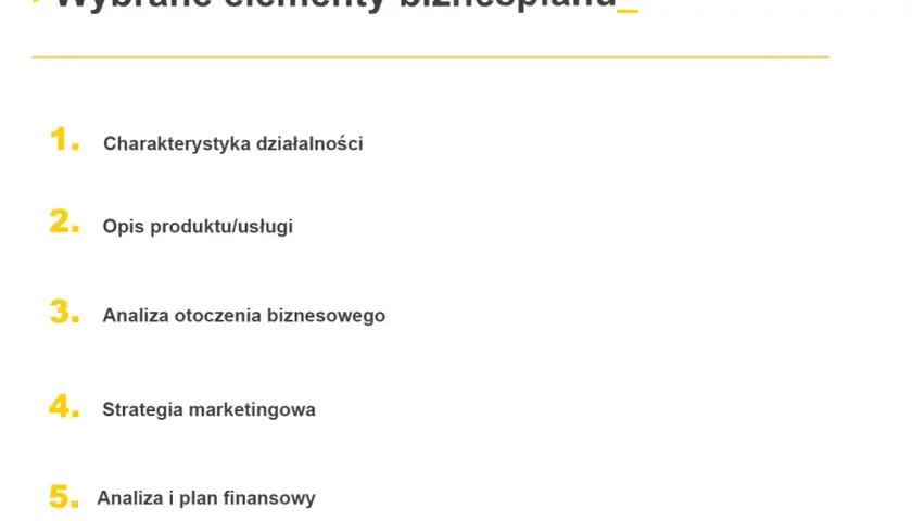 Co zawiera biznes plan? Kluczowe elementy, które musisz znać