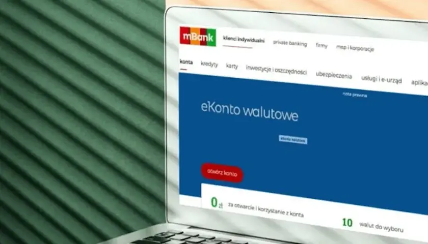 Jak założyć konto walutowe w mBanku bez zbędnych formalności