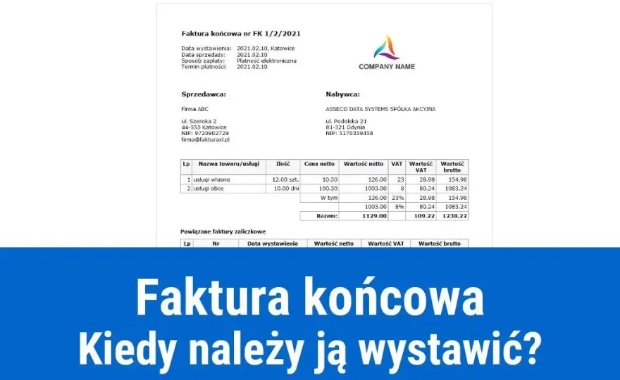 Kiedy wystawić fakturę za usługę, by uniknąć problemów prawnych?