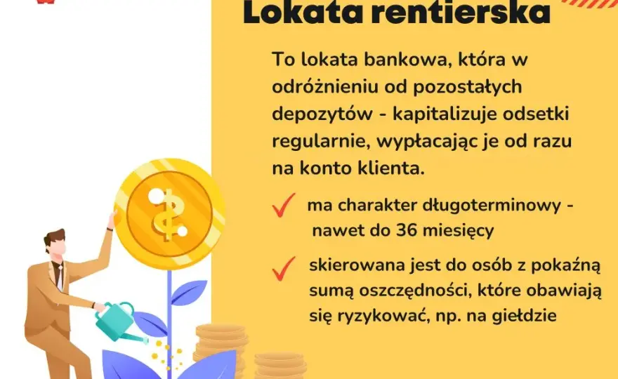Lokata rentierska co to? Poznaj jej zalety i działanie już dziś